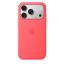 Apple iPhone 17 Pro Silicone Case with MagSafe Bright Guava