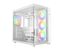 ID-COOLING VIEW 510 ARGB WH Tempered Glass White
