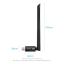 Vention AX300 USB Wi-Fi Single Band Adapter With High Gain Antenna Black