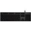 LOGITECH Billentyűzet - G512 Lightsync RGB Mechanikus Vezetékes (Tactile) GX Brown Carbon, US