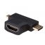 Akyga AK-AD-23 HDMI / miniHDMI / microHDMI adapter