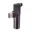 Akyga AK-AD-62 USB type C / USB type C / Jack 3.5mm adapter