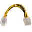 Akyga AK-CA-10 P4 4-pin M/P8 8-pin F Power cable