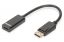 Assmann DisplayPort - HDMI Adapter/Converter cable 0,15m Black