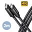 AXAGON SPEED+ USB-C USB-C 3.2 Gen 2 kabel 2 m