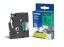 Brother TZE-721 laminált P-touch szalag (9mm) Black on Green - 8m