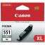 Canon CLI-551GY XL Grey