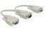 DeLock Adapter VGA male > 2x VGA female 20cm