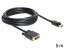 DeLock Displayport 1.2 male to DVI-D (Dual Link) male 5m Black