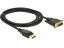 DeLock DisplayPort 1.2 male > DVI 24+1 male passive 2m Cable Black