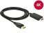 DeLock DisplayPort 1.2 male > High Speed HDMI-A male passive 4K 2m Cable Black