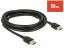 DeLock DisplayPort cable 8K 60 Hz 3m DP 8K certified Black