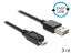 DeLock EASY-USB 2.0 Type-A male > USB 2.0 Type Micro-B male Cable 3m Black