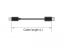 DeLock Magnetic USB Data and Charging Cable Set for Micro USB / USB Type-C 1,1m Black