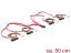 DeLock mini SAS SFF-8087 > 4xSAS SFF-8482 + power 0,5m cable