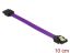 DeLock SATA 6 Gb/s Cable 10cm Violet
