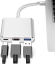 Edman Hub Multiport adapter, 3 az 1-ben, USB Type-C, HDMI, USB, USB-C