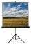 Funscreen Matt White Tripod 180x180 cm Format 1:1 Fekete