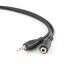 Gembird CCA-423 3.5 mm stereo audio extension cable 1,5m Black