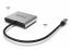 INCA ITPC-4T Type-C Hub X4 Dual HDMI 4K@30Hz Silver