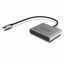 INCA ITPC-4T Type-C Hub X4 Dual HDMI 4K@30Hz Silver