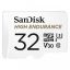 Sandisk 32GB microSDHC High Endurance CL10 U3 V30 + adapterrel