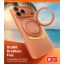 Torras Ostand Pro case for iPhone 17 Pro Max Energy Orange