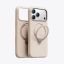 Torras Ostand Q3 Silicone case for iPhone 17 Pro Dessert Gold