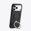 Torras Ostand Q3 Silicone case for iPhone 17 Pro Max Obsidian Black