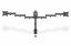 Digitus Triple Monitor Desk Clamp Mount, 15-27