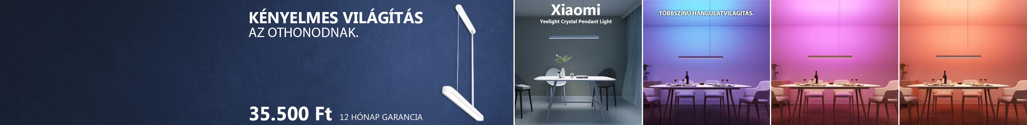  Xiaomi Yeelight Crystal Pendant Light mennyezeti lámpa